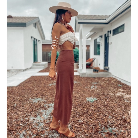 Brown Ring Skirt - Picture 14 of 14